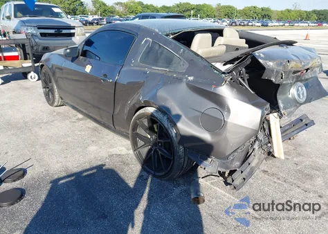 2012 Ford Mustang V6 Premium из США, поврежденный, VIN 1ZVBP8AMXC5207942